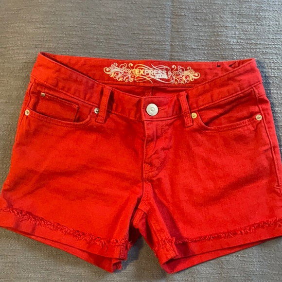 Express Pants - Express Shorts. Great condition. Sewn cuffs.